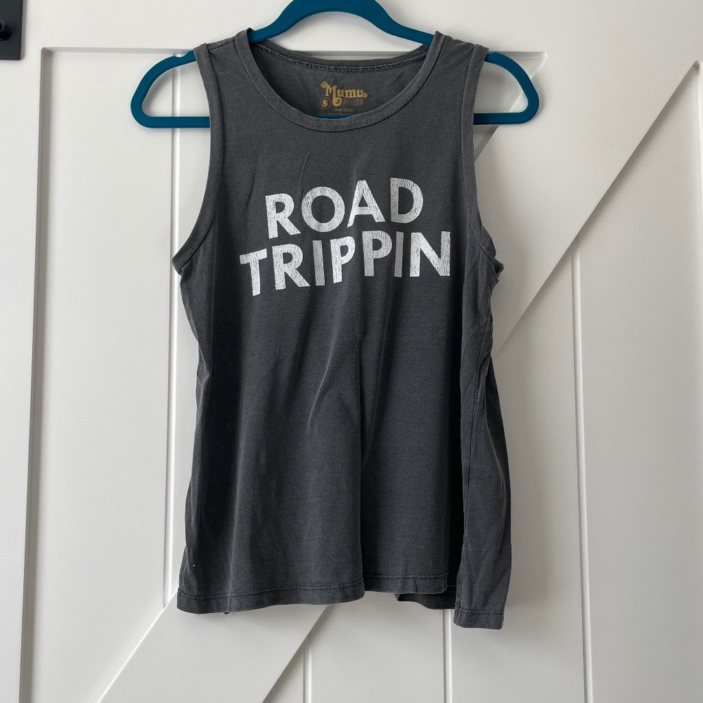 Show Me Your Mumu The Secret Life Tank - Road Trippin Graphic